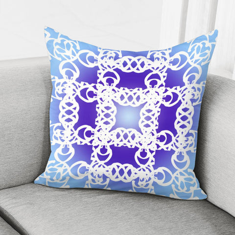 Image of Blue Pillow Cover