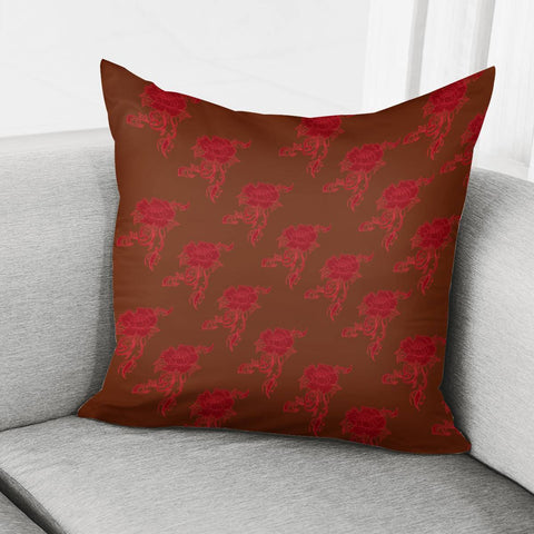 Image of Red Pillow Cover