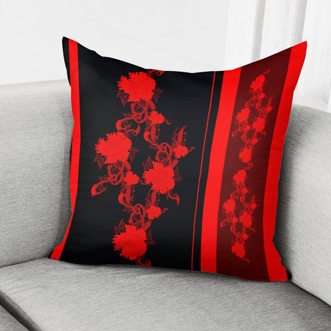 Image of Red Pillow Cover