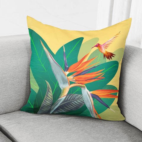 Image of Strelitzia Reginae Aiton Pillow Cover