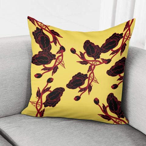 Image of Yellow Pillow Cover