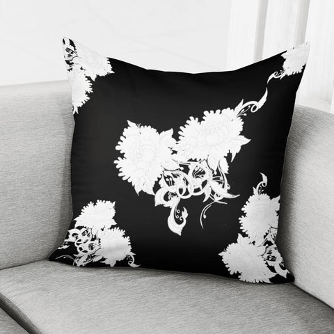 Image of White Pillow Cover