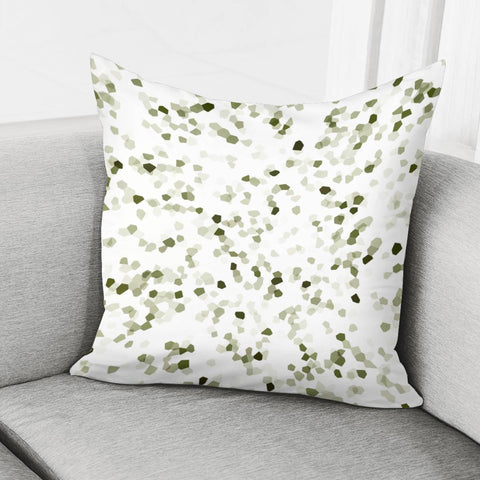 Image of Square Motif Abstract Geometric Pattern Pillow Cover