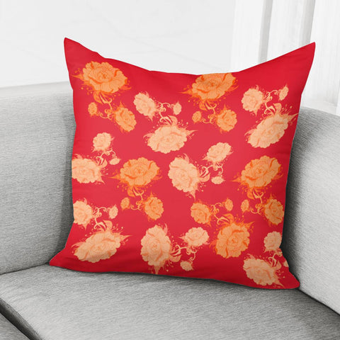 Image of Red Pillow Cover