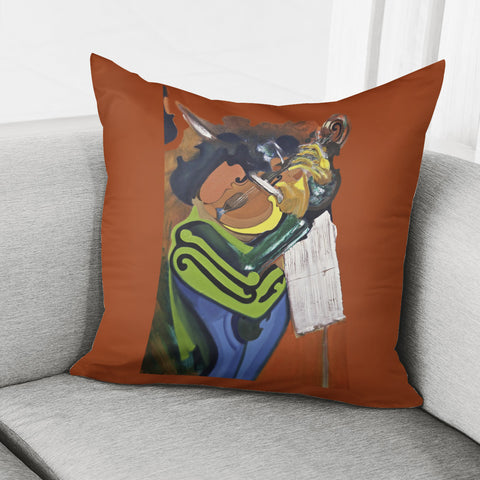 Image of The Violinist Pillow Cover