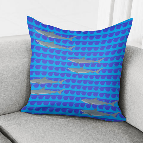 Image of Sharks Pillow Cover