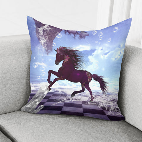 Image of Fantasy Horse Pillow Cover