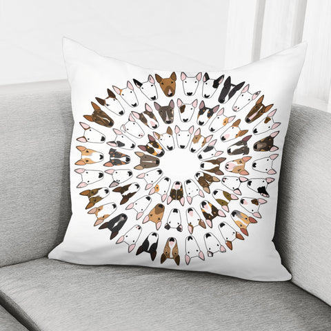 Image of Bully Circle Pillow Cover