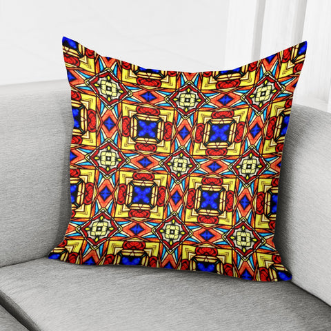 Image of Stain Glass Pillow Cover