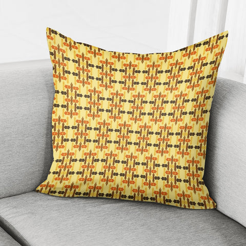 Image of Brown City Pillow Cover