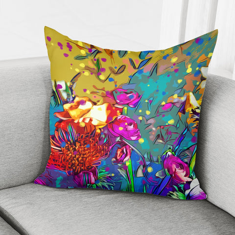 Image of Southern Flowers Pillow Cover