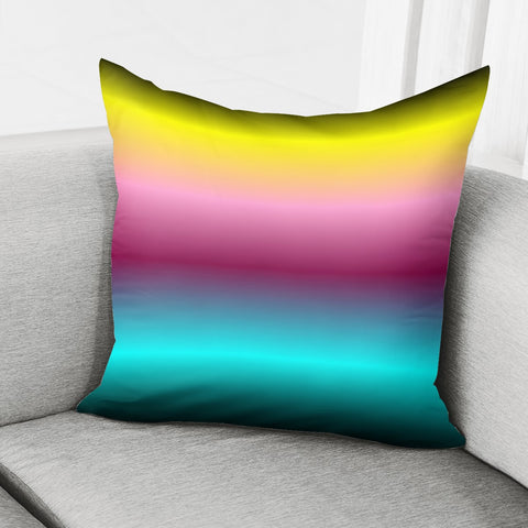 Image of Colorful Ombre Pillow Cover