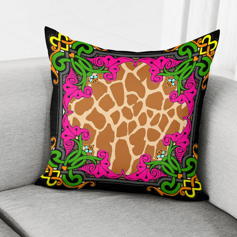 Image of Giraffe Ornamental Pillow Cover