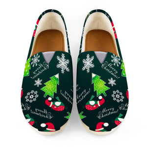 Christmas Women Casual Shoes