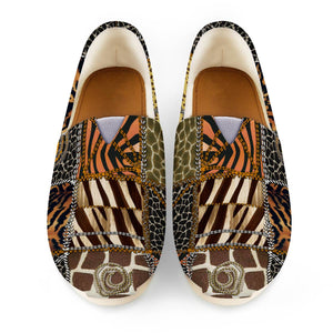 Safari Patchwork Women Casual Shoes