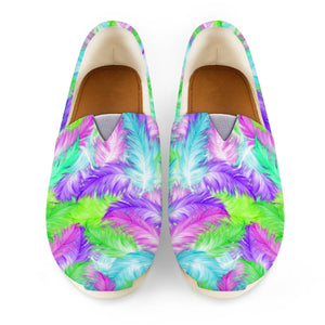 Tropical Feathers Women Casual Shoes