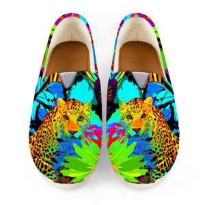 Pop Art Safari Women Casual Shoes