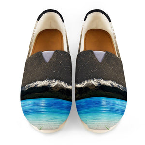 Aloe Vera Moon Beach Women Casual Shoes