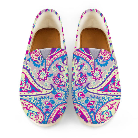 Image of Paisley Pattern Women Casual Shoes