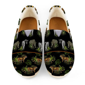 African Animals Women Casual Shoes