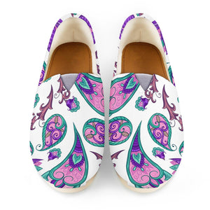 Paisley Flower Women Casual Shoes
