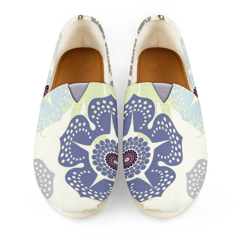 Image of Retro Flowers Women Casual Shoes