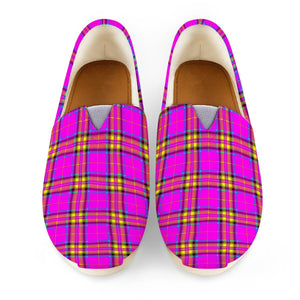 Tartan And Plaid 2 Women Casual Shoes