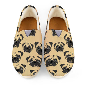 Pugs All Over Women Casual Shoes