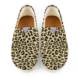Leopard Print Brown Women Casual Shoes