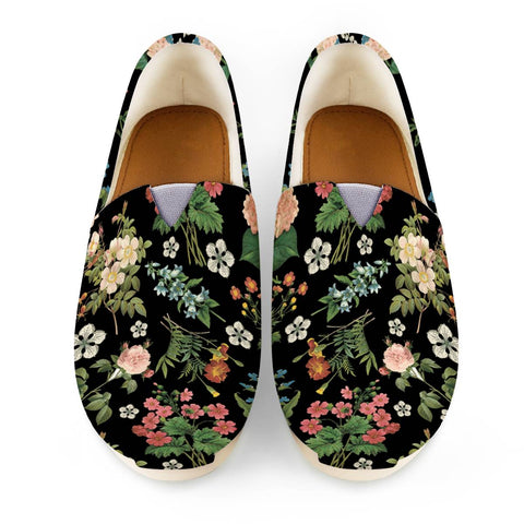 Image of Garden Flowers Women Casual Shoes