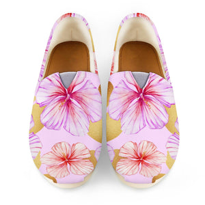 Fancy Tropical Pattern Women Casual Shoes