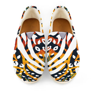 Modern Abstract Animal Print Women Casual Shoes