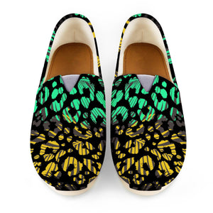 Modern Abstract Animal Print Women Casual Shoes
