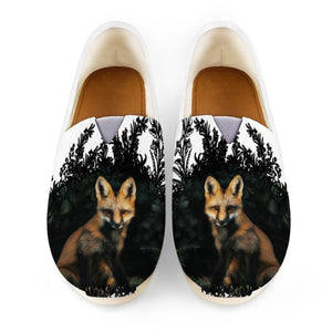 Fox In The Forest Women Casual Shoes