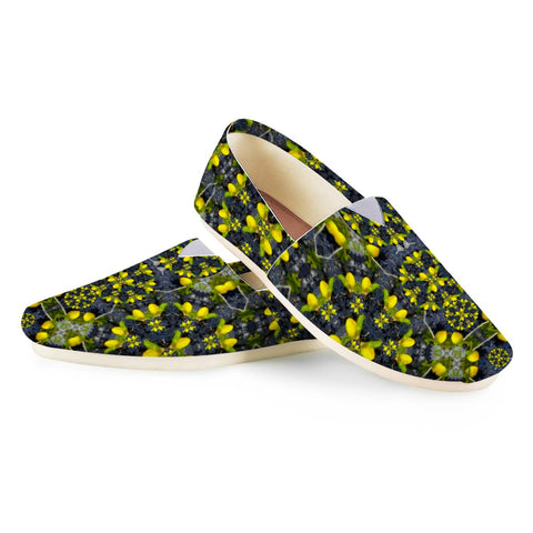 Image of Fresh Clean Spring Flowers Women Casual Shoes