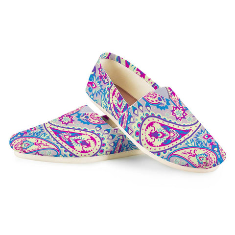 Image of Paisley Pattern Women Casual Shoes