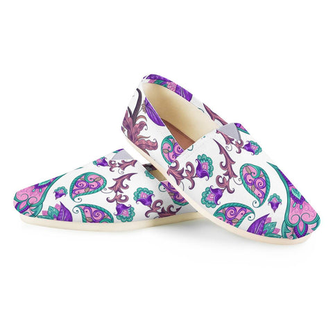 Image of Paisley Flower Women Casual Shoes