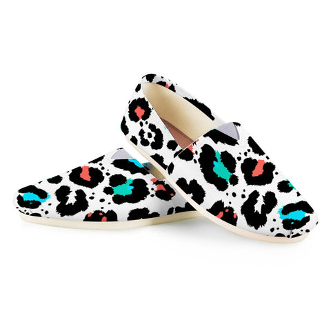 Image of Modern Abstract Animal Print Women Casual Shoes