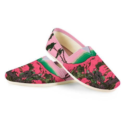 Image of Pink Hokusai Women Casual Shoes