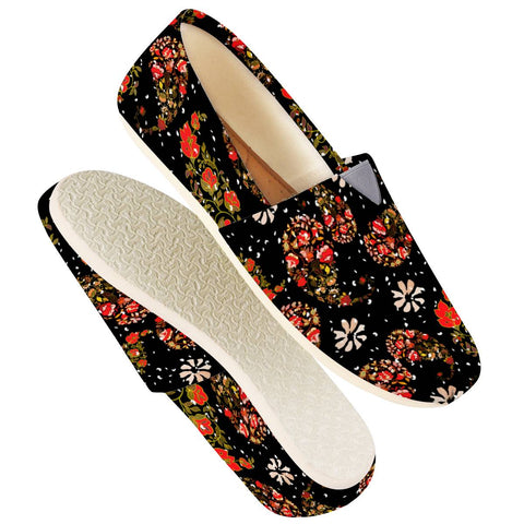 Image of Paisley Pattern Women Casual Shoes