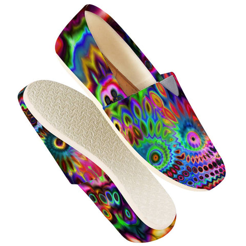 Image of Chromatic Rainbow Warp Women Casual Shoes