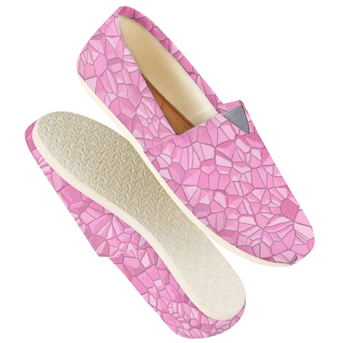 Image of Pink Crystal Women Casual Shoes
