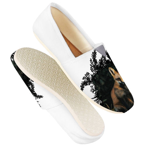 Image of Fox In The Forest Women Casual Shoes