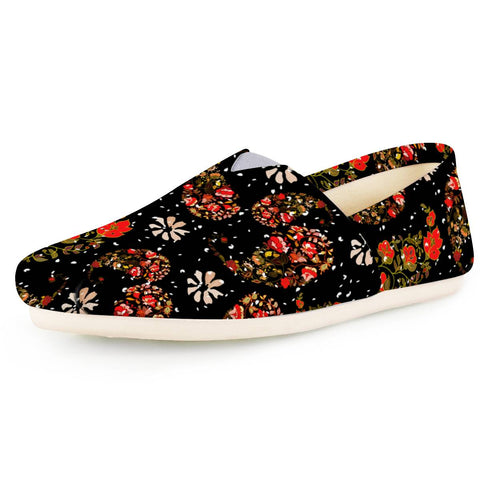 Image of Paisley Pattern Women Casual Shoes