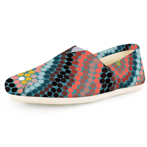 Image of Mosaic Circles Women Casual Shoes