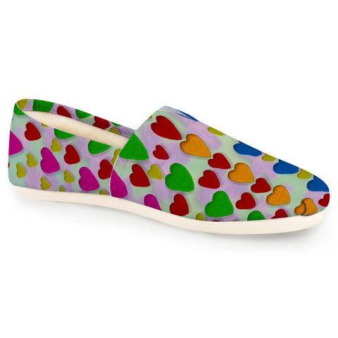 Image of Hearts In Colors Women Casual Shoes