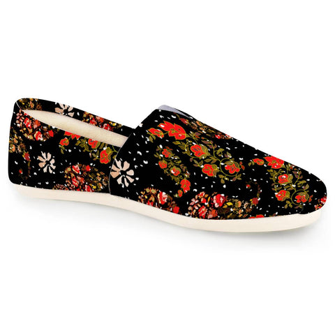 Image of Paisley Pattern Women Casual Shoes