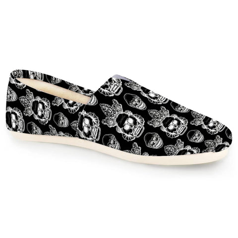 Image of Skull Totem Women Casual Shoes