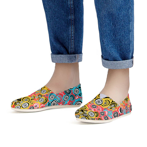 Image of Comic Circles Women Casual Shoes