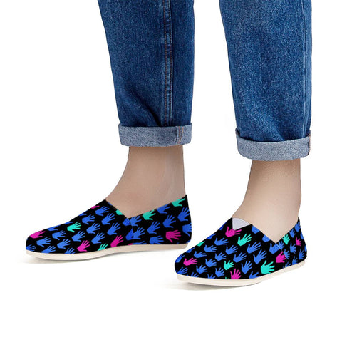 Image of Waving Hands Women Casual Shoes